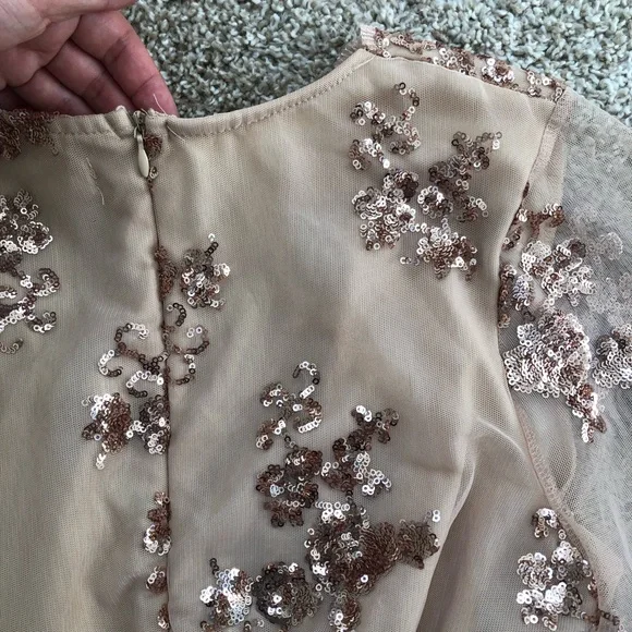 Reverse Sequin Romper - Picture 7 of 7